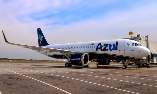 Tráfego de passageiros da Azul cresce 12,4% entre abril e maio